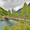 Mineral Creek (1-lane)
wooden bridge.
Valdez, Alaska