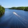 Summer boating on
the Saguenay River.
