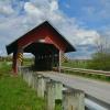 Another peek at the 
1845 Guthrie Covered Bridge.
Southwest Quebec.