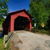 West entrance of the 'east'
covered bridge-Red Farm West.