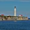 Cap-des-Rochers Lighthouse.
East end--Gaspe' Peninsula.
