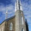 Another ornate stone church.
Quebec's south shore.