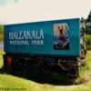 Haleakaka National Park Entrance-Maui's central interior