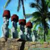Troll-like sculptures-Polynesian Cultural Center