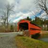 Sachs Covered Bridge~
(built in 1854)
Near Gettysburg, PA.
