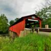 Rupert Covered Bridge.
(close up).
Columbia County, PA.