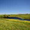 Nestled pond in the
rolling Oahe Hills.
Near Midland, SD.