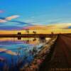 Early sunset-western South Dakota