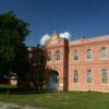 1930's red-brick school.
D'Hanis, TX.