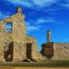 Structural ruins-Fort McKavett, Texas