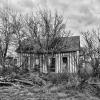 Ominous abandoned rural home.
Gholson, Texas.